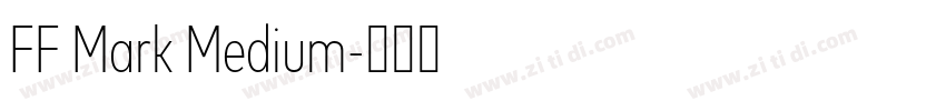 FF Mark Medium字体转换 FF Mark Medium字体转换